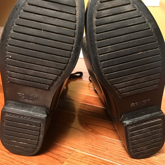 Coach Winter rain boots w bow women’s size 7 - Picture 5 of 8